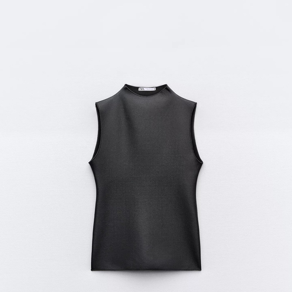 Zara Stretch coated top